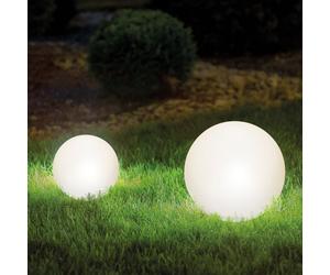 Sphères solaires esotec SIENA, set de 2 ⌀=20 et 30 cm Sphère de jardin LED outdoor 102894