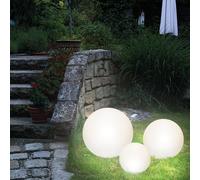 Sphères solaires esotec Siena, set de 3 ⌀=20, 30 et 40 cm résistant aux intempéries outdoor 102895