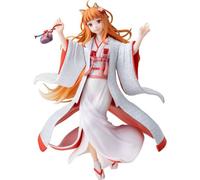 Spice And Wolf Statuette Pvc 1/7 Wise Wolf Holo Wedding Kimono Ver. 2