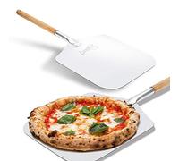 SPICE - Four Pizza DIAVOLA et CALIENT Pierre réfractaire 400 degrés Résistance Circulaire (Pelle Aluminium 32 cm)
