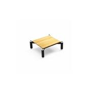 Norstone Meuble Hi‑Fi Spider 1 – Étagère en bambou – Noir