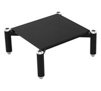 NorStone – Étagère pour meuble Hi‑Fi Spider 2 – Verre noir