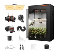 SPIDER FARMER Kit de Culture Complet SF2000 LED Lampe pour Plantes à Spectre Complet Lampe de Culture à LEDs Samsung LM301B Kit de Culture Complet 60x120x180cm Hydroponique 1680D Tente de Culture