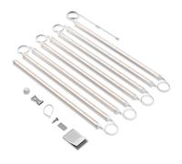 Spider Farmer Lot de 8 lampes LED pour plantes d'intérieur - Spectre complet (3000 K + 5000 K + 660 nm) - 3 niveaux d'intensité - 200 W (8 x 25 W) - 1296 LED - Étanchéité IP65 - Design chaînable pour