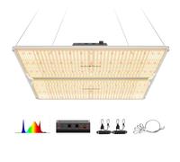 SPIDER FARMER SF4000 LED Grow Lamp avec Samsung LM301H EVO LEDs Dimmable Daisy Chain LED Plant Lamp LEDs Full Spectrum Grow Light pour Serre Hydroponique Plantes D'intérieur Fleur Végétale
