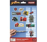 Spiderman Aimants de réfrigérateur sous Licence Officielle, décoration et Cadeau pour Fans de la série Gamer et Comic, Accessoire de Cuisine et de Salle de Classe Marvel pour garçons et Filles, 26