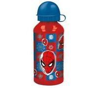 Stor S.L. Bouteille en aluminium pour enfants Spiderman Archnid Grid 400 ml