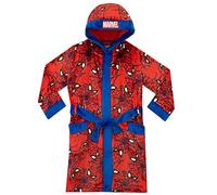 Spiderman l'homme Araignée - Robe de Chambre Garçon - 8-9 Ans,Multicolore
