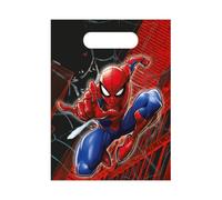 Spiderman Lot de 4 sacs de fête en papier FSC