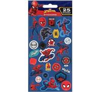 Spiderman (Spidey) 25 autocollants en papier réutilisables