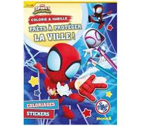 Spidey Et Ses Amis Extraordinaires Prêts À Protéger La Ville ! - Coloriages, Stickers