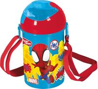 Spidey Team Bouteille d'eau automatique - Bouteille Pop Up 450 ml (Spidey Pop Up Bottle - Spiderman)