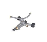 SPIDO - Arroseur Métal Rotatif sur Roues - 3 Bras Rotatifs - Surface 240 m² - Base Mobile et Stable - Arrosage Jardin et Pelouse