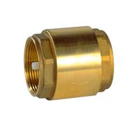 SPID'O - Clapet Anti-Retour Laiton pour Pompe - Protection Circuit Eau - Filetages FF/FM/MM (FF 20/27)