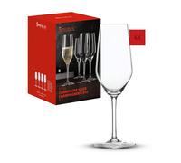 Spiegelau Verre à champagne Style 24 cl Lot de 4 Transparent