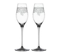 Spiegelau Arabesque Verre à champagne 30 cl Lot de 2 Transparent