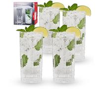 Spiegelau & Nachtmann, 4 pièces londrink Set de Verres, Verre en Cristal, 350 ML, Perfect Serve, 4500179