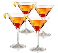 Spiegelau Verre à cocktail Perfect Serve 17 cl en cristal Lot de 4 transparent