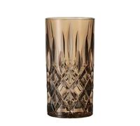Nachtmann Verres Noblesse Longdrink 39,5 cl – Lot de 2 – Cristal Tabac