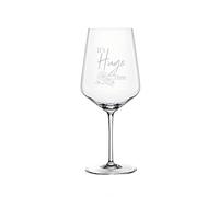 Spiegelau & Nachtmann Style Verre Hugo 630 ml Avec Gravure It's Hugo Time - Fabriqué en Allemagne - Idée Cadeau - Cocktail Sureau