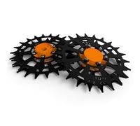 Spike4You Lot de 2 crampons en acier inoxydable compatibles avec Husqvarna Automower 305, 310, 315, 315X, 415X - Amélioration de la traction pour robot tondeuse