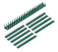 Spikes Lot de 10 pics anti-pigeons pour clôture d'écureuil - En polypropylène haute résistance pour lutter contre les nuisibles - Résistant aux intempéries - Pour fenêtres de balustrade de toit