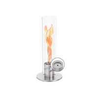 SPIN classic 1200 Cheminée de Table argent