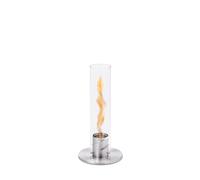 SPIN classic 90 Cheminée de Table argent