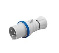 FICHE MALE IEC IP44 2P+T 16A 230V 6H
