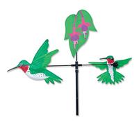 Girouette à planter - Premier Kites -Caroussel colibris - Décoration jardin MULTI-COLOUR G