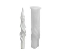 Spiral Candle Mold Silicone - Halloween Ghost Shape DIY Wax Home Apartment Living, Room Bedroom Gathering Party Nappe | Home Apartment Living Room Bedroom Gathering Party Nappe Dining Table Decor