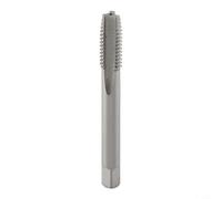 Spiral Point Taraud 3/8-16 UNC en HSS, 3 volants, non enduit, pour trous traversants, compatible avec l'acier inoxydable jusqu'à 30HRC, aluminium et acier, pour CNC et perceuses
