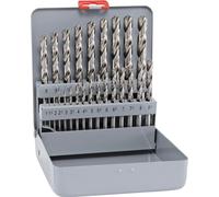 Spiralbohrer Set HSS Cobalt KM 25, 25-teilig, selbstzentrierend, 1 -13 mm