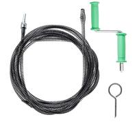 Spirale de nettoyage de canalisations 10 m, déboucheur de canalisations, outil de nettoyage de canalisations pour tuyaux bouchés