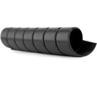 Spirale de protection de tuyau, diamètre 20 mm, longueur 8 mètres, couleur noire, en HDPE
