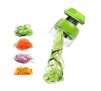 Spiraliseur de légumes Portable, Coupe Légumes Spirale, Coupeur de légumes Coupe, égétale Eplucheur pour Courgette, pour Courgette