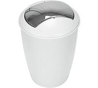 Spirella 10.04264 atlanta poubelle polystyrol blanc Blanc G