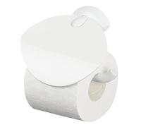 Spirella 10.10584 Porte-Rouleau de Papier-Toilette avec Couvercle Citron/Blanc
