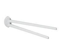 Spirella 10.11804 lot Porte-Serviette pivotant Lemon Blanc