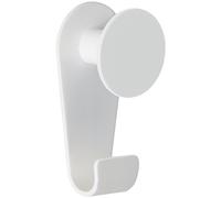 Spirella 10.19382 Bain Crochet Mister Hook White Crochets, Plastique, Blanc, 8, 6 x 4, 1 cm