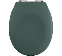 Spirella 10.21266, Rallongé, Siège de toilette dur, vert, ABS, Duroplast, 371 mm, 455 mm