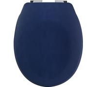 Spirella 10.21300, Rallongé, Siège de toilette dur, bleu, ABS, Duroplast, 371 mm, 455 mm