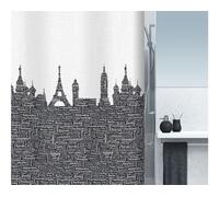 Spirella 7610583155580, illustration, boucle, polyester, noir, blanc, 30 °C, 1800 mm