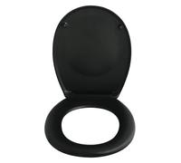 Abattant WC - Thermo dur - avec Frein de chute - NEELA - Noir mat SPIRELLA