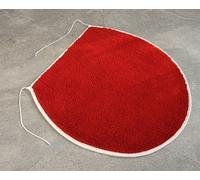 Spirella Balance Housse Toilettes Avec Couvercle 47x50 cm Rot Court Dense
