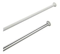Spirella Barre télescopique DECOR pour rideau de douche, extensible 75-125 cm, sans perçage