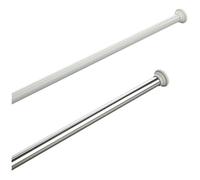 SPIRELLA - Barre douche décor extensible de 125/220cm blanc inox