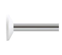 Spirella Barre Tringle pour Rideau de Douche d'angle modulable à Fixer en Alu Magic Universal Finition Brillante