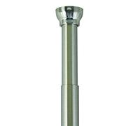 Spirella Barre tringle pour rideau de douche ou baignoire extensible sans perçage en Alu KRETA 125-220cm Brossé