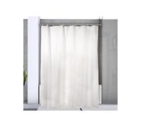 Spirella Barre tringle pour rideau de douche ou baignoire extensible sans perçage en Alu MAGIC 125-220cm Finition Brillante Chromé